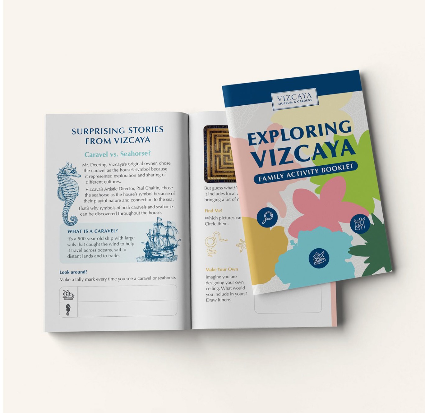 Exploring Vizcaya bilingual family activity booklet