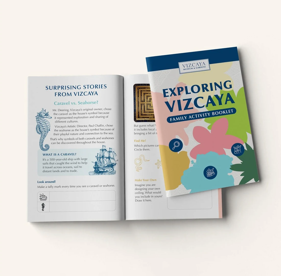 Exploring Vizcaya bilingual family activity booklet